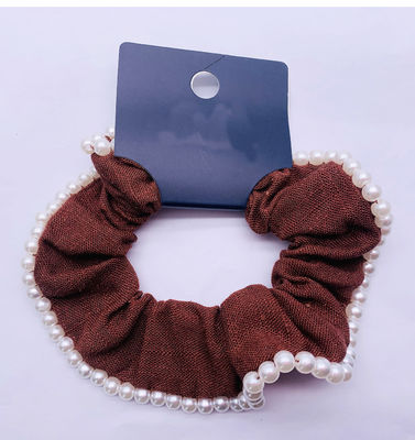Baumwollstoff Haarzubehör Scrunchies Dauerhaft für Frauen Mädchen
