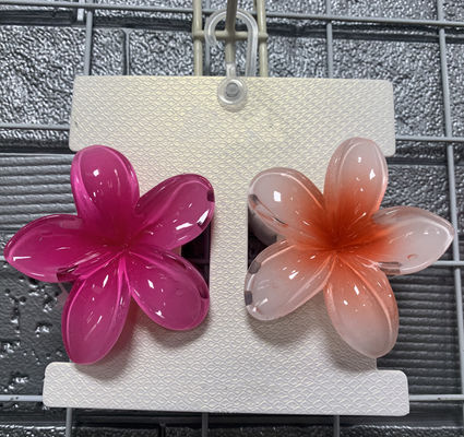 Blüten-Plastik-Haare-Accessoires Klauenklemmen Mehrzweck-Dauerhaft