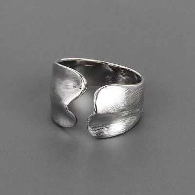 Sterling Silber Fancy Ladies Ring Portable Praktische Mode Stil