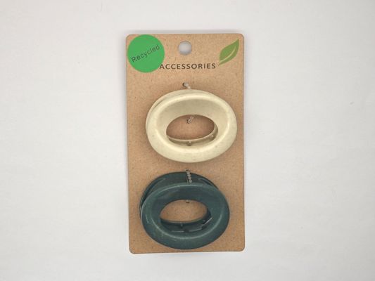 Verschiedene Formen Recycling-Plastik-Haar-Klammern Umweltfreundlich biologisch abbaubar unterschiedliche Farbe