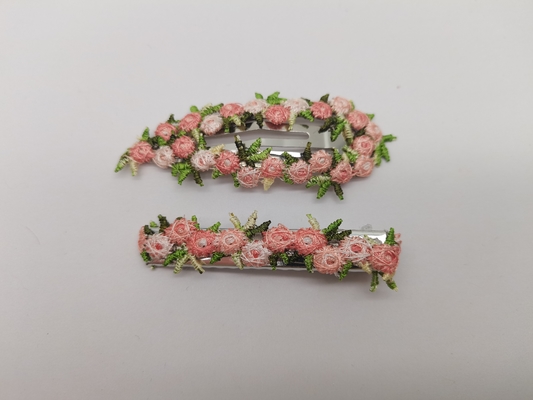 Blumenmuster-Clip-Set für Ihren Stil