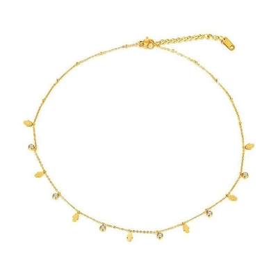 Elegante Metallarmbänder mit Charme für Frauen Farboptionen