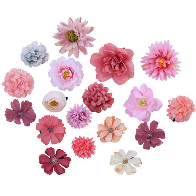 Dauerhafte Blumenhaarklemmen für alle Outfits mit mehreren Farben