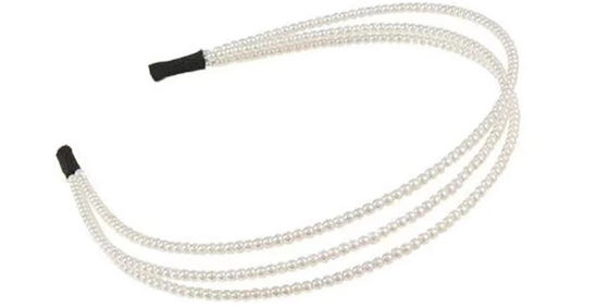 Elegantes Perlmetall-Haarband mit unterschiedlichen Designs