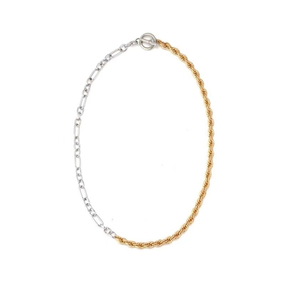 Schmuck Halsketten Accessoires Schicke goldene Runde Halsketten für Frauen