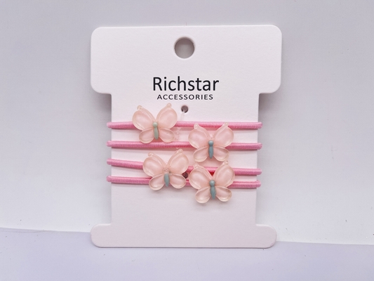 Weihnachtsschlips mit Plastikschmetterling