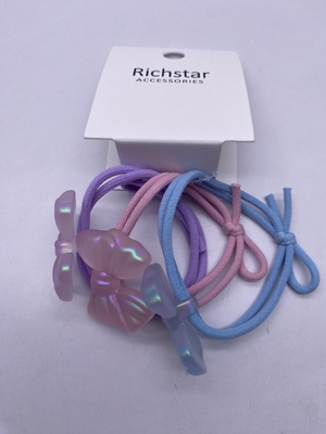 Drei Packungen Schmetterlingshaarklemmen für Kinder 3 verschiedene Farben mit Einhorn-Design