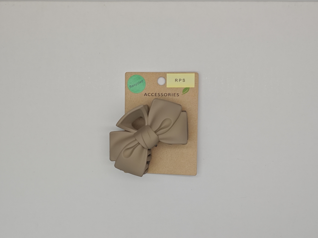 Verschiedene Designs Haarspange aus recyceltem Kunststoff mit verschiedenen Farben und Stilen