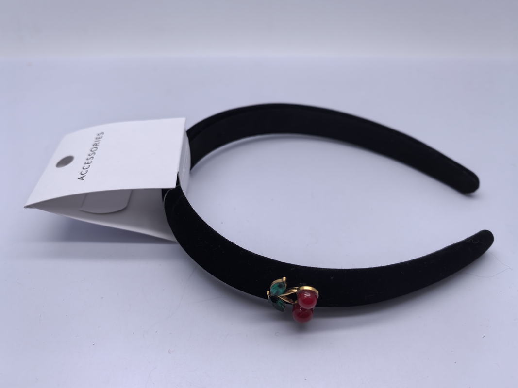 Gewebe Haarband mit Kirschbefestigung in verschiedenen Farben Stil Haarzubehör Gelegenheit Verschiedene Gelegenheiten